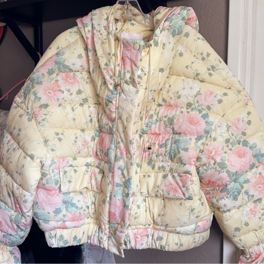 Selkie Fantasy Hooded Puffer Jacket - Picture 3 of 7